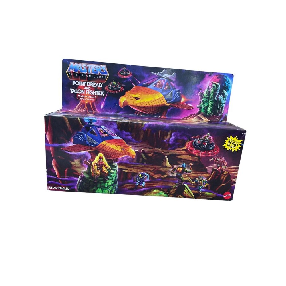 Masters Of The Universe Point Dread Fighte outpost vehicle SKU 9302